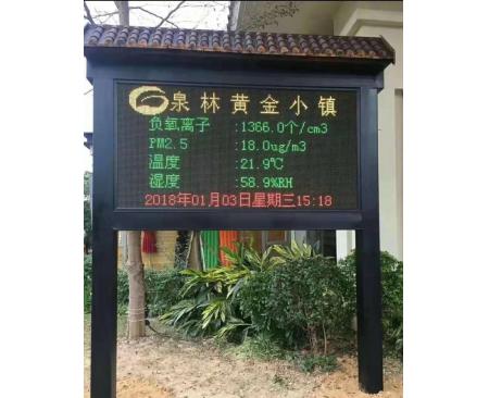 許昌景區(qū)負(fù)氧離子監(jiān)測